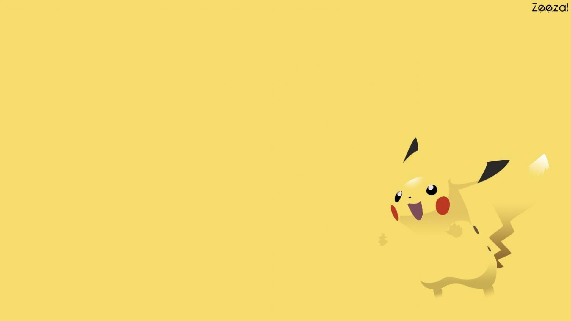 Pokemon minimalistic pikachu wallpaper 9129