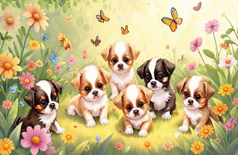Teacup Puppies Wallpaper