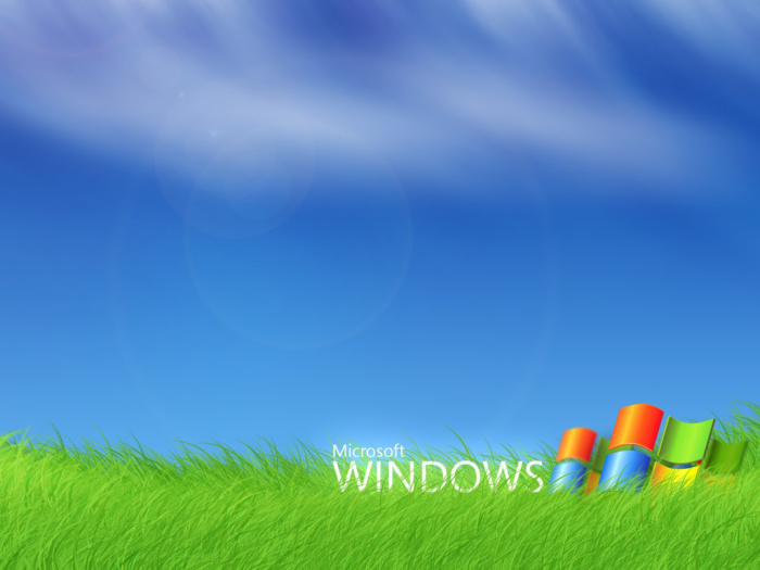 windows 7 grass wallpaper 1024x768