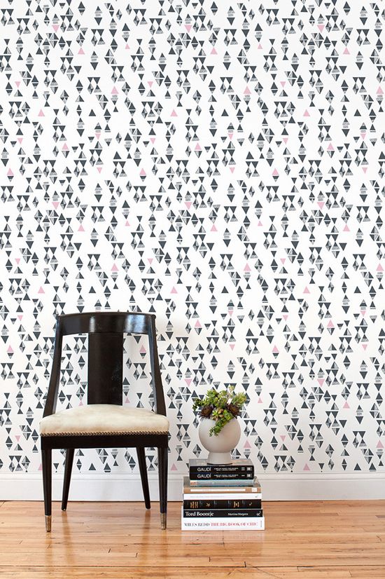 Wallpaper from Oh Joy with Hygge West For the Home Pinterest 550x826