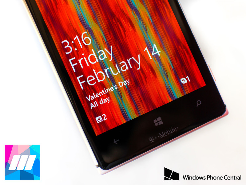 Screen With Wallpaper Patterns For Windows Phone Central