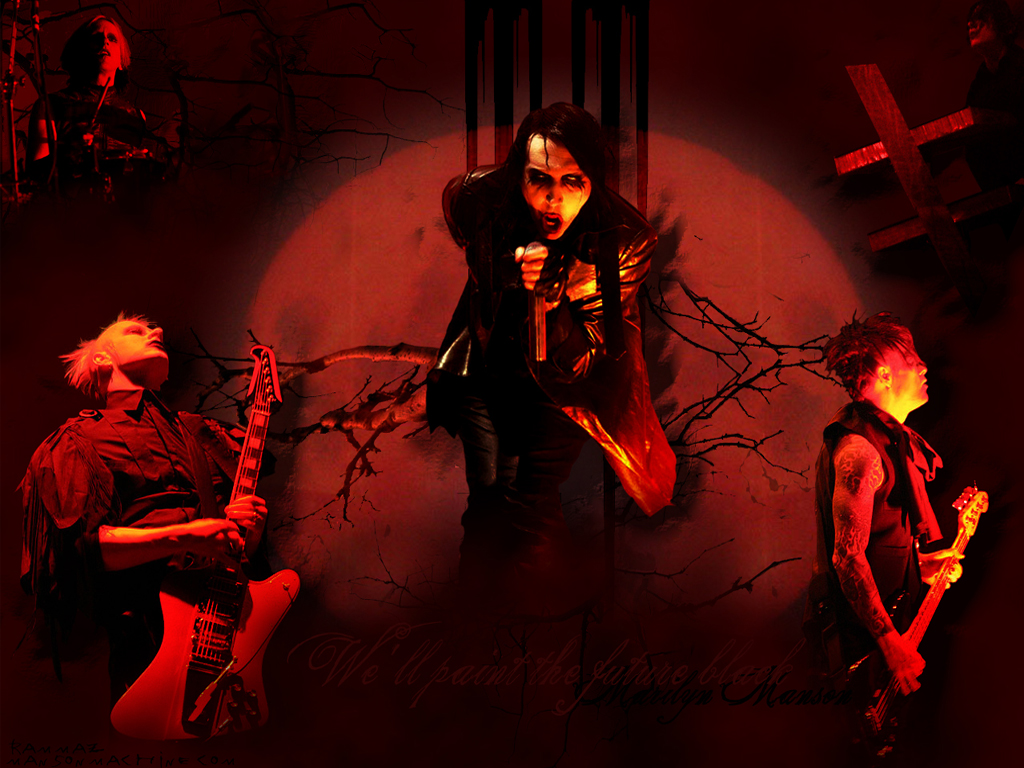 Clubs Marilyn Manson Image Title Wallpaper