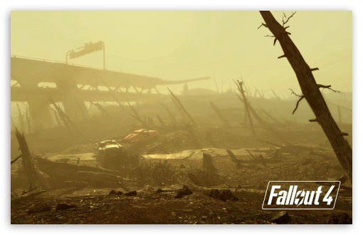 Fallout Wasteland HD Desktop Wallpaper Widescreen Fullscreen