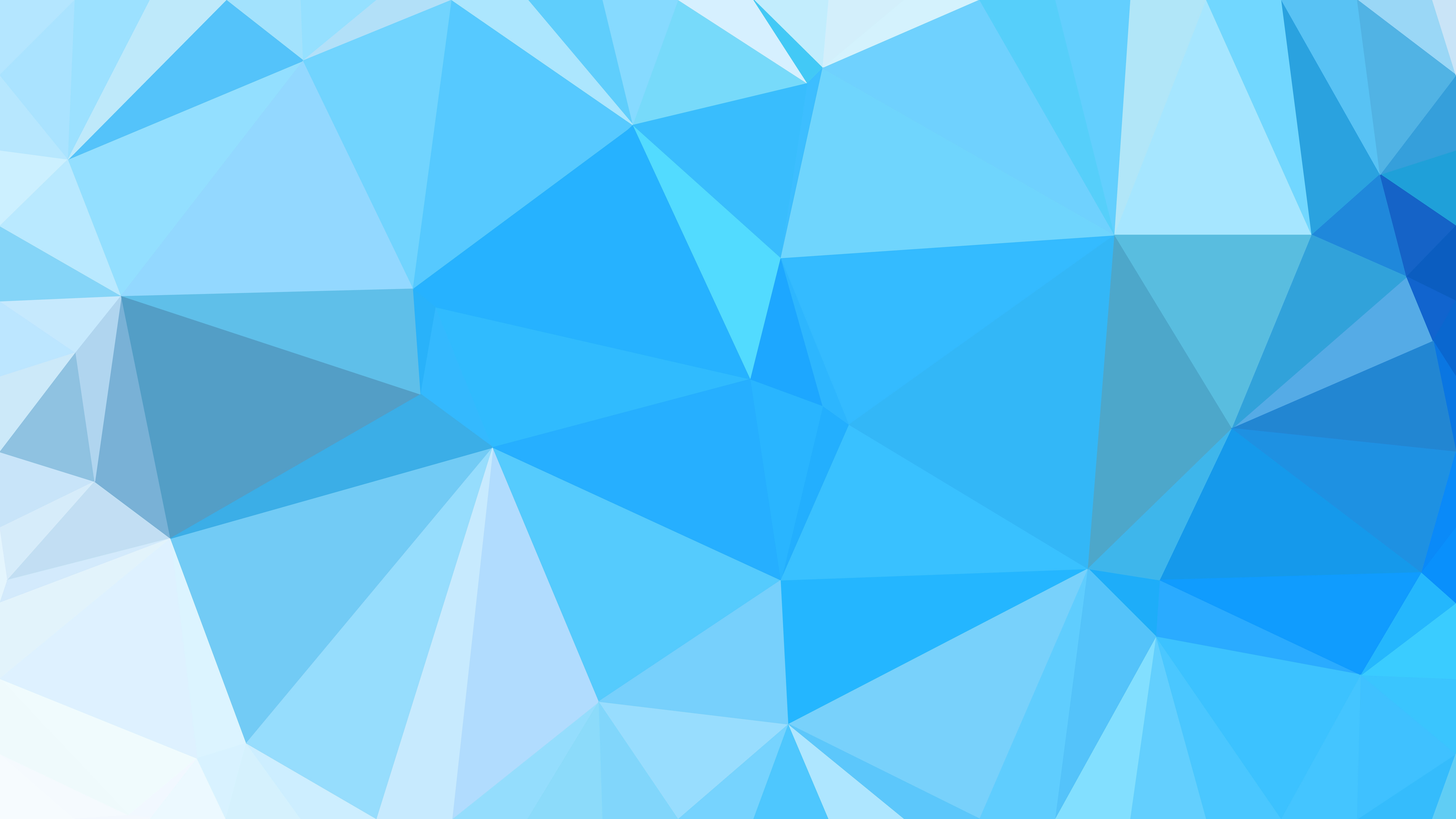 Abstract Blue Polygonal Background Template Vector Graphic