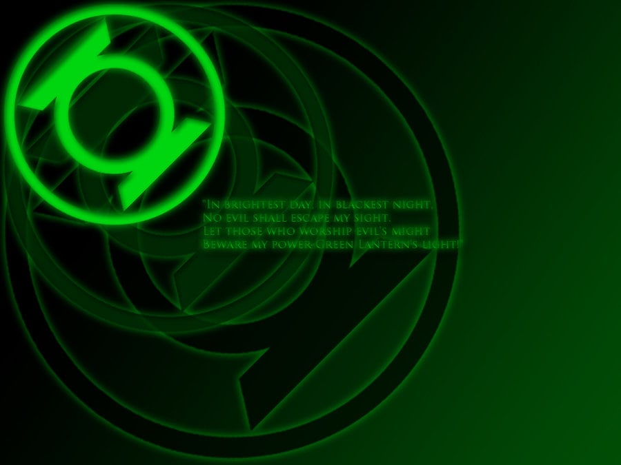 Green Lantern Oath Wallpaper by stampedeofxflames