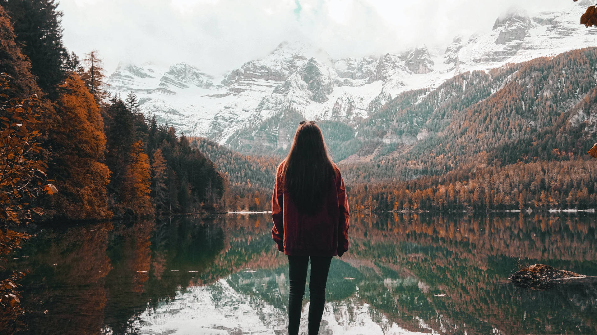 Alone Girl Wallpaper