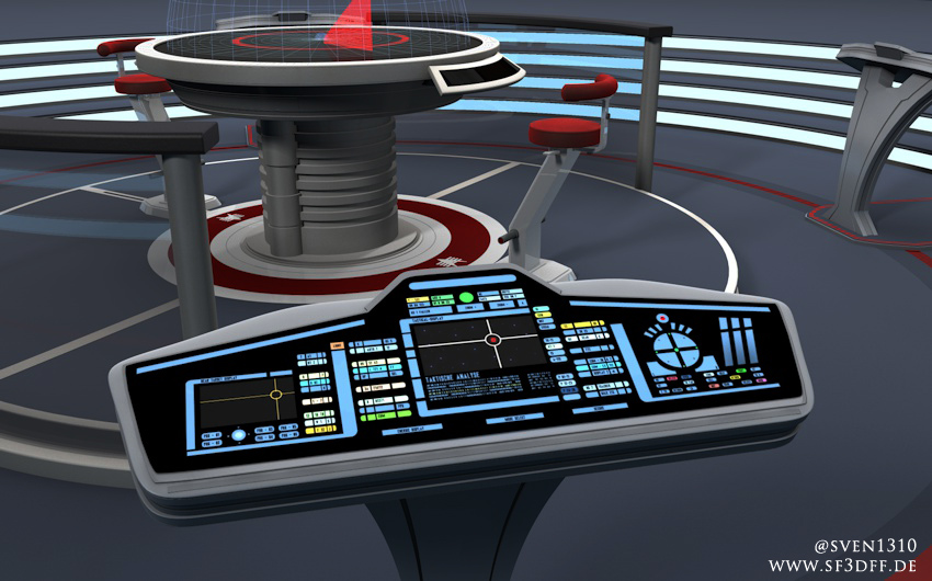 Star Trek Unity One Tactical Console By Sven1310