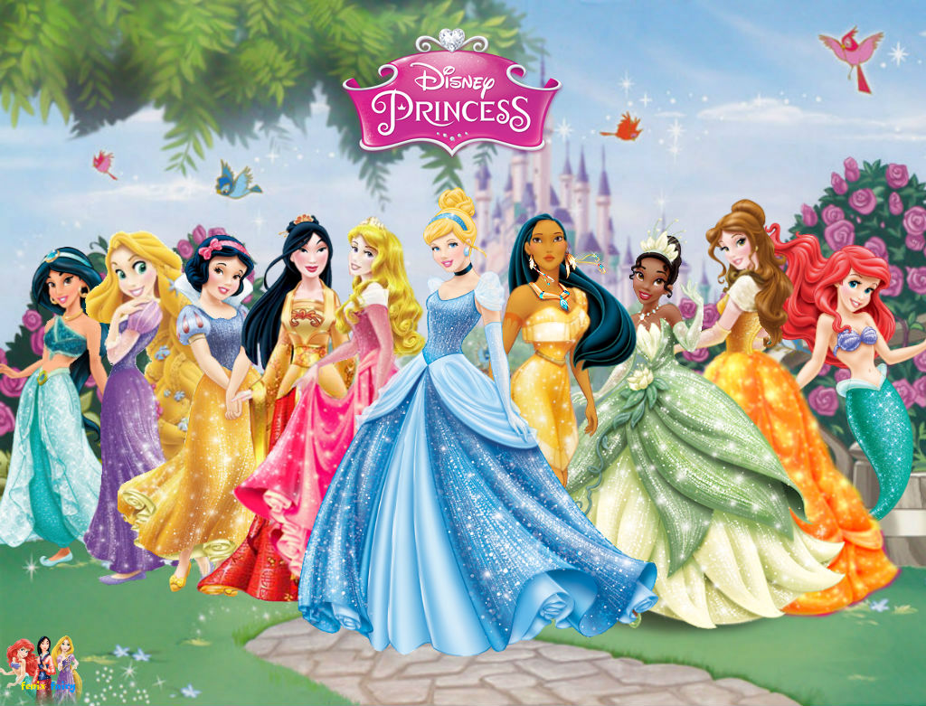 Disney Princess New Sparkle Dress By Fenixfairy