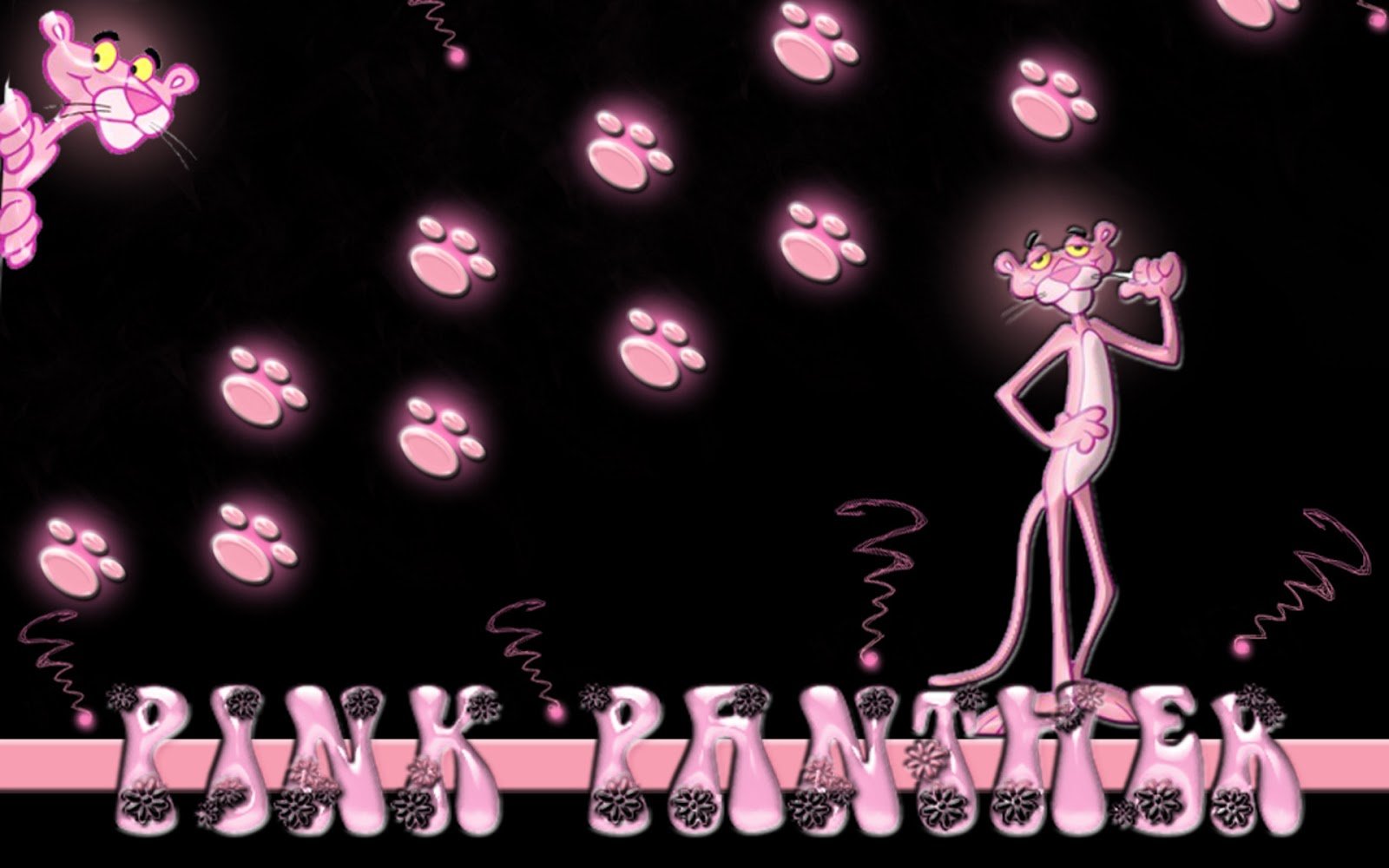 LOVE QUOTES pink panther wallpaper