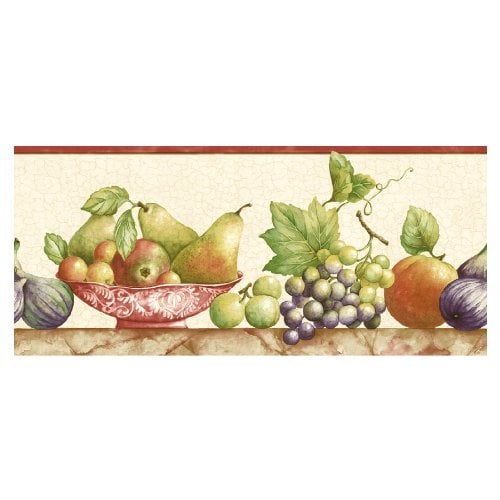 Fruits Wallpaper Border B06043