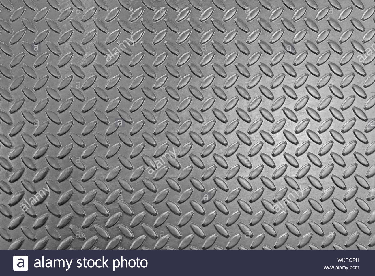 Corrugated texture of gray metal Metallic background Stock Photo
