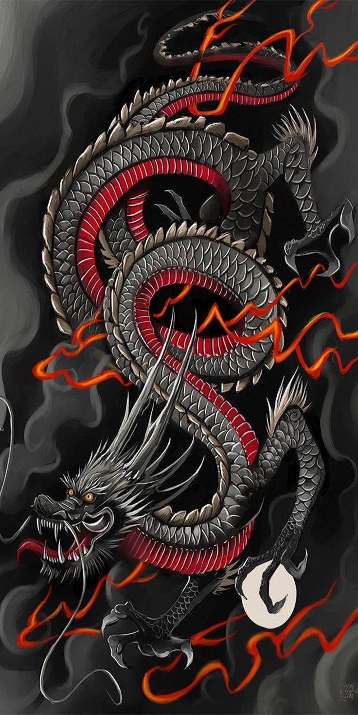 Dragon Phone Wallpaper Colorful