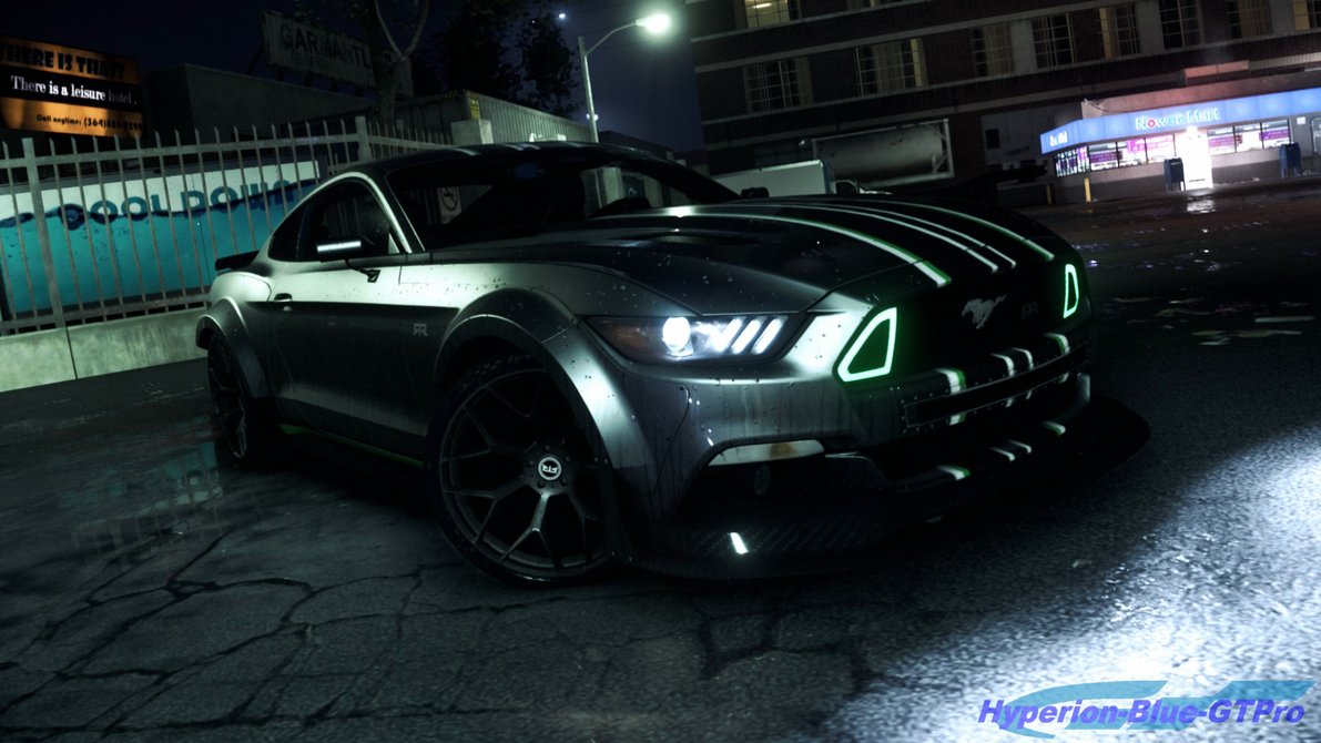 Ford Mustang Is Ready For Nfs Payback By Hyperion Blue