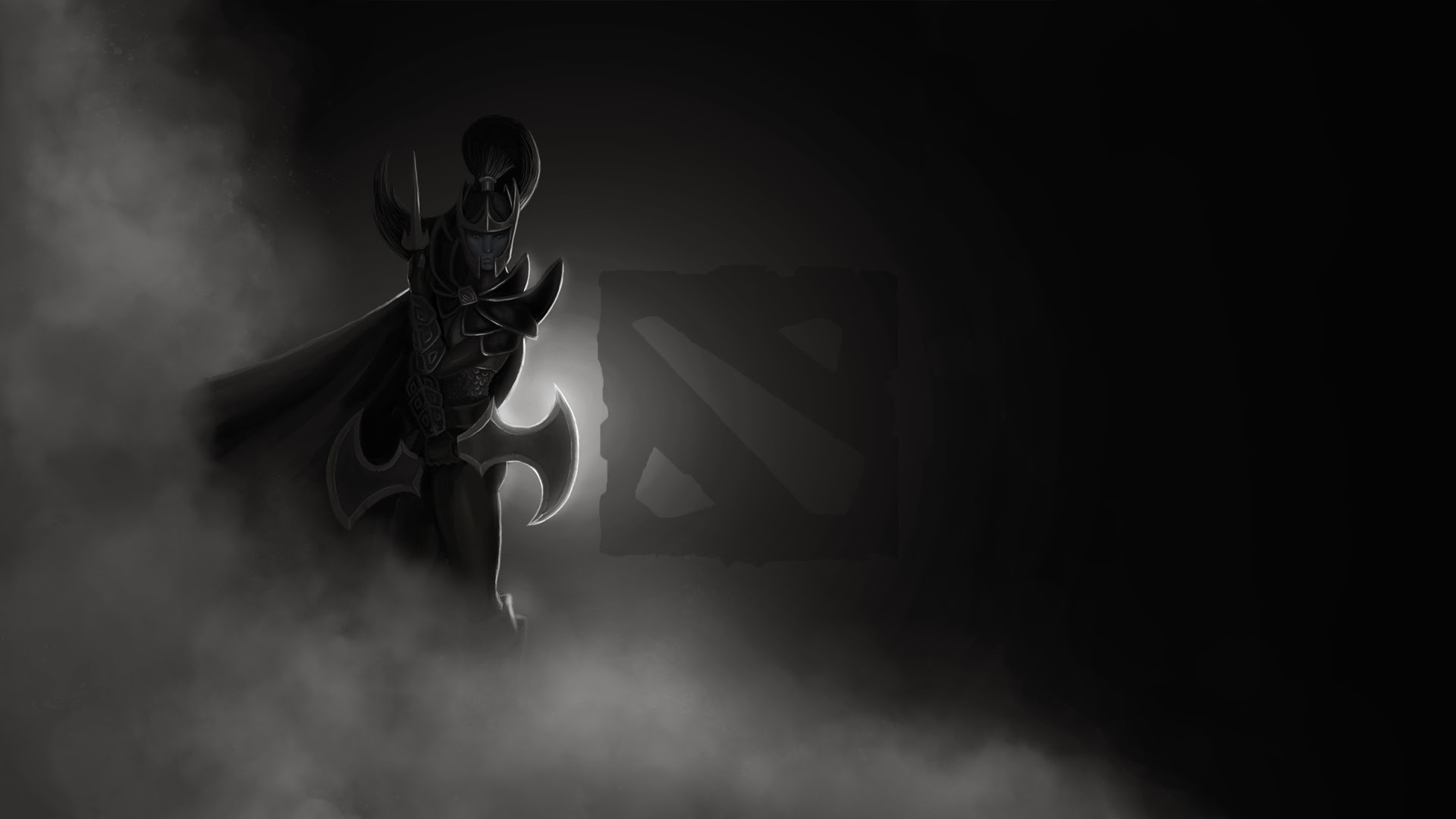 Motred Phantom Assassin Dota Logo Hero HD Wallpaper