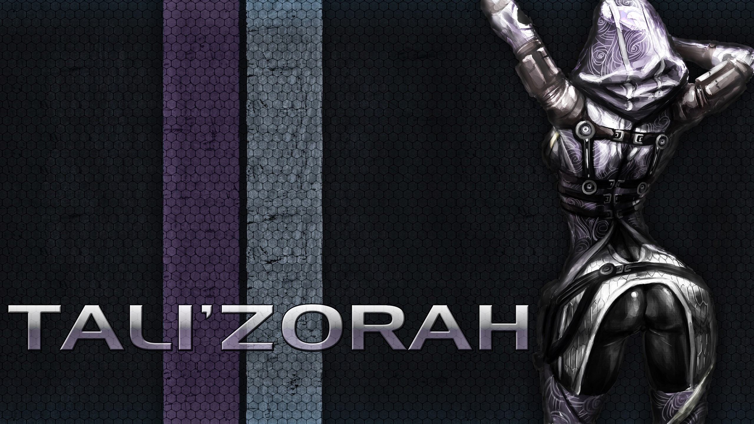 Video Game Mass Effect Tali Zorah Wallpaper