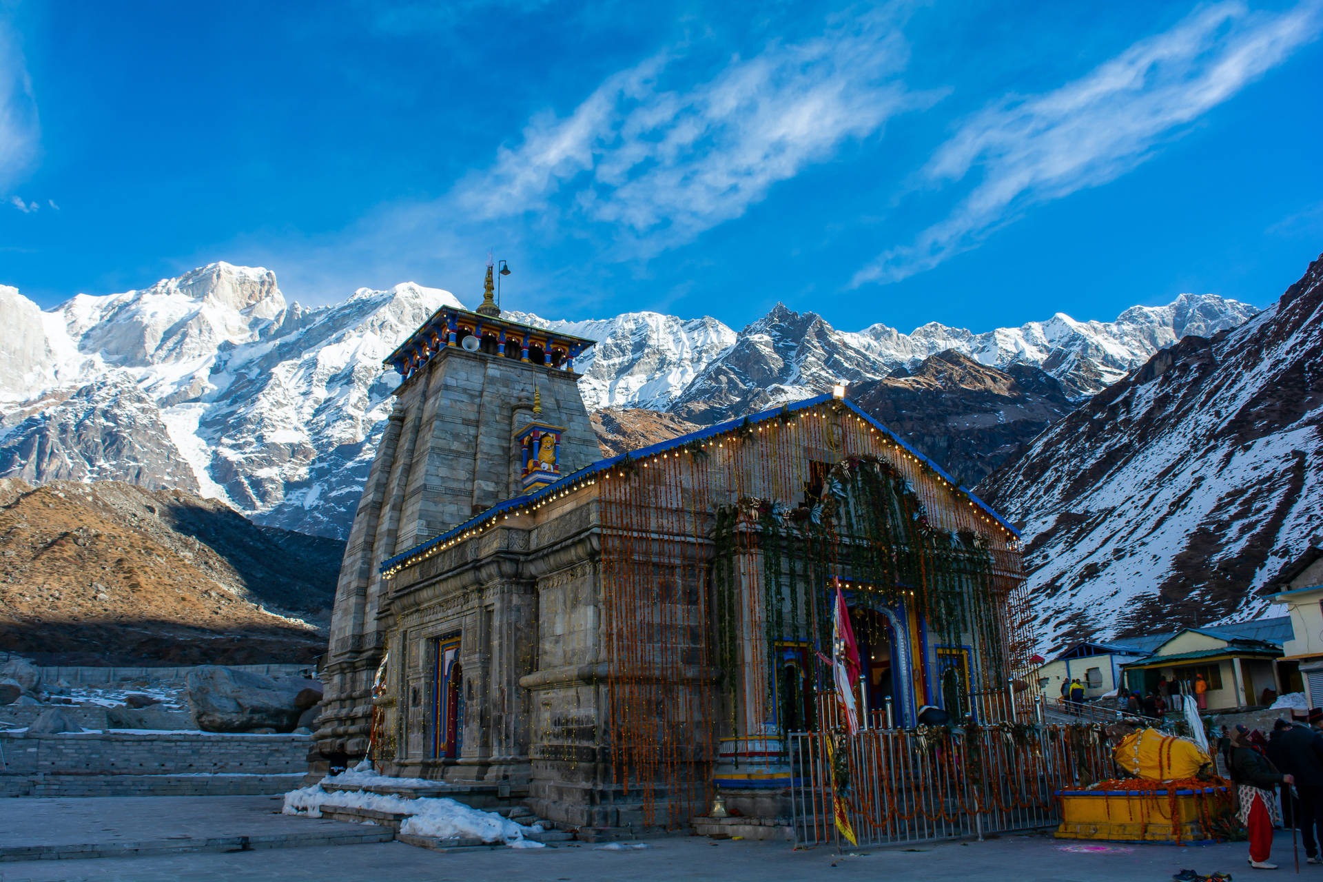 Kedarnath Ancient Temple 4k Oorgzw76gzywtw9j Wallpaper