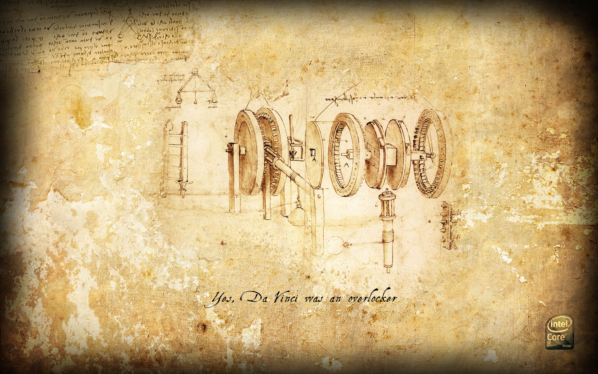 Leonardo Da Vinci Inventions Wallpaper