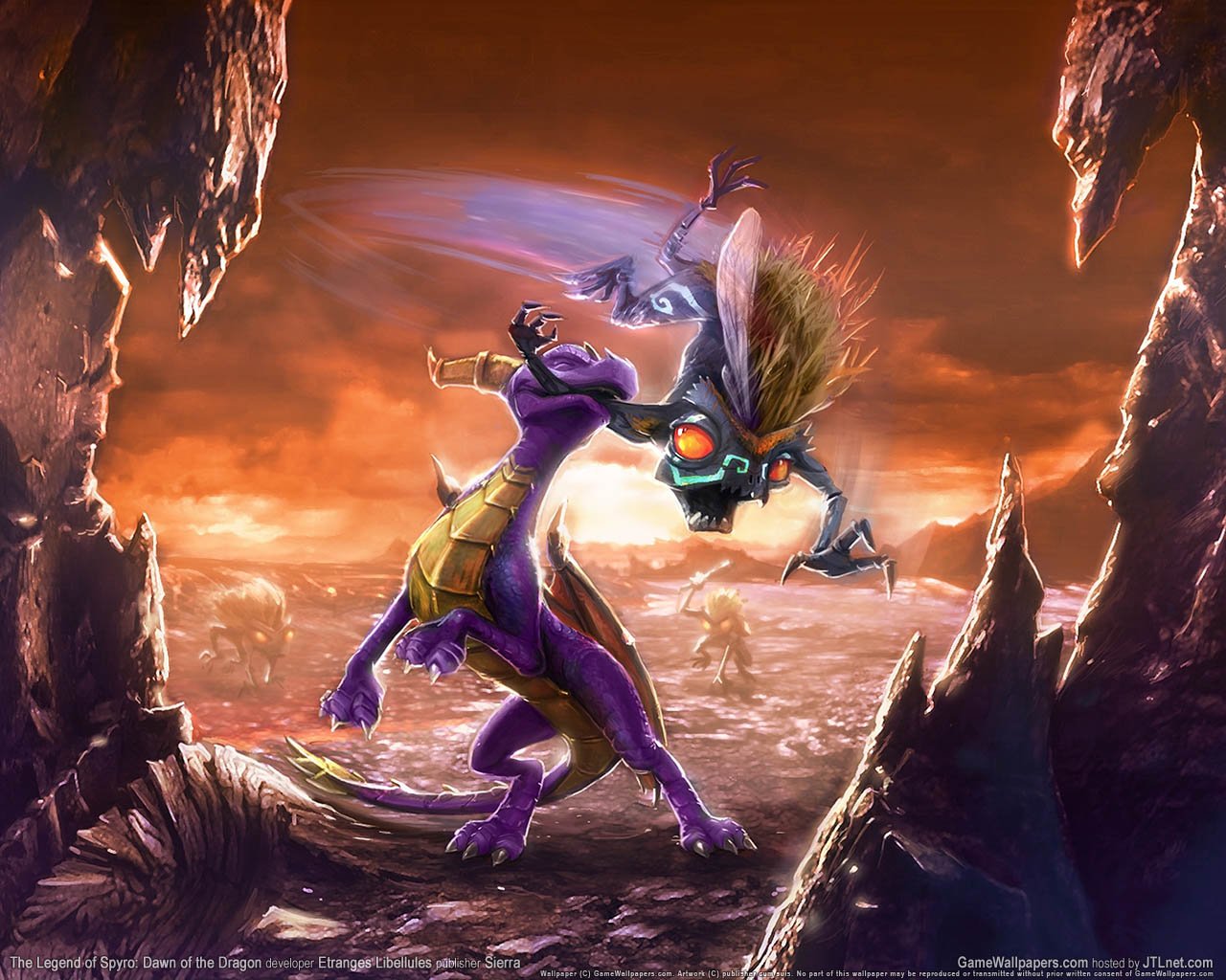 Cool Wallpapers The Legend Of Spyro Dragon Dawn