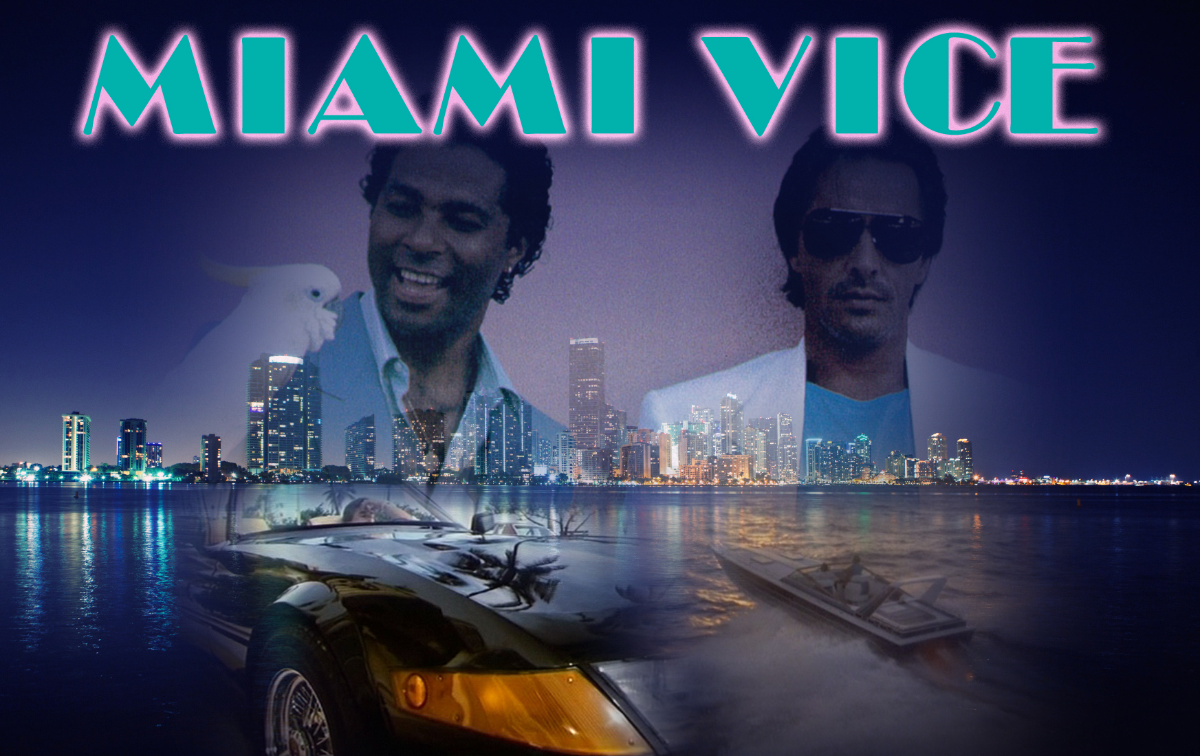 Miami Vice Montage Fan Art