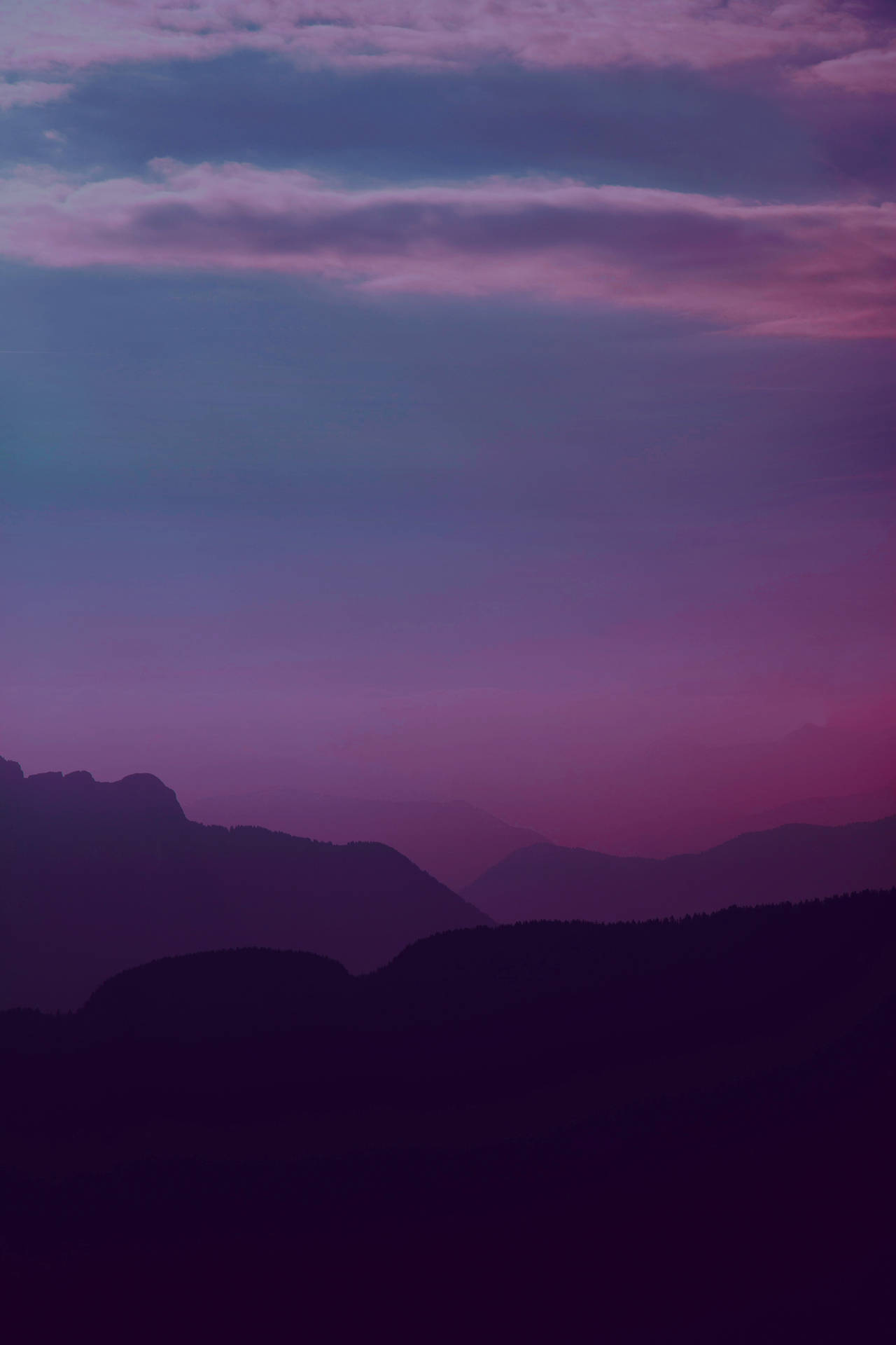 Dark Purple iPhone Wallpaper