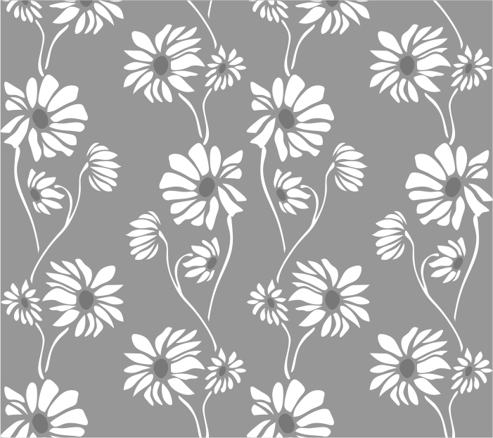 Delicate Floral Pattern Wallpaper Stencil Buy Online Now