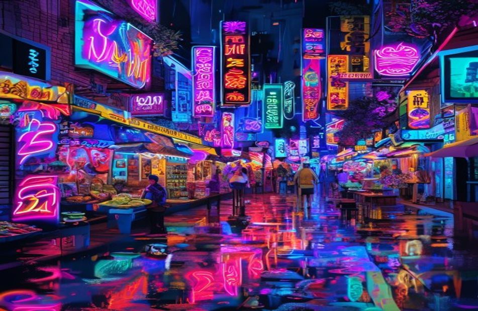Neon Signs Wallpaper