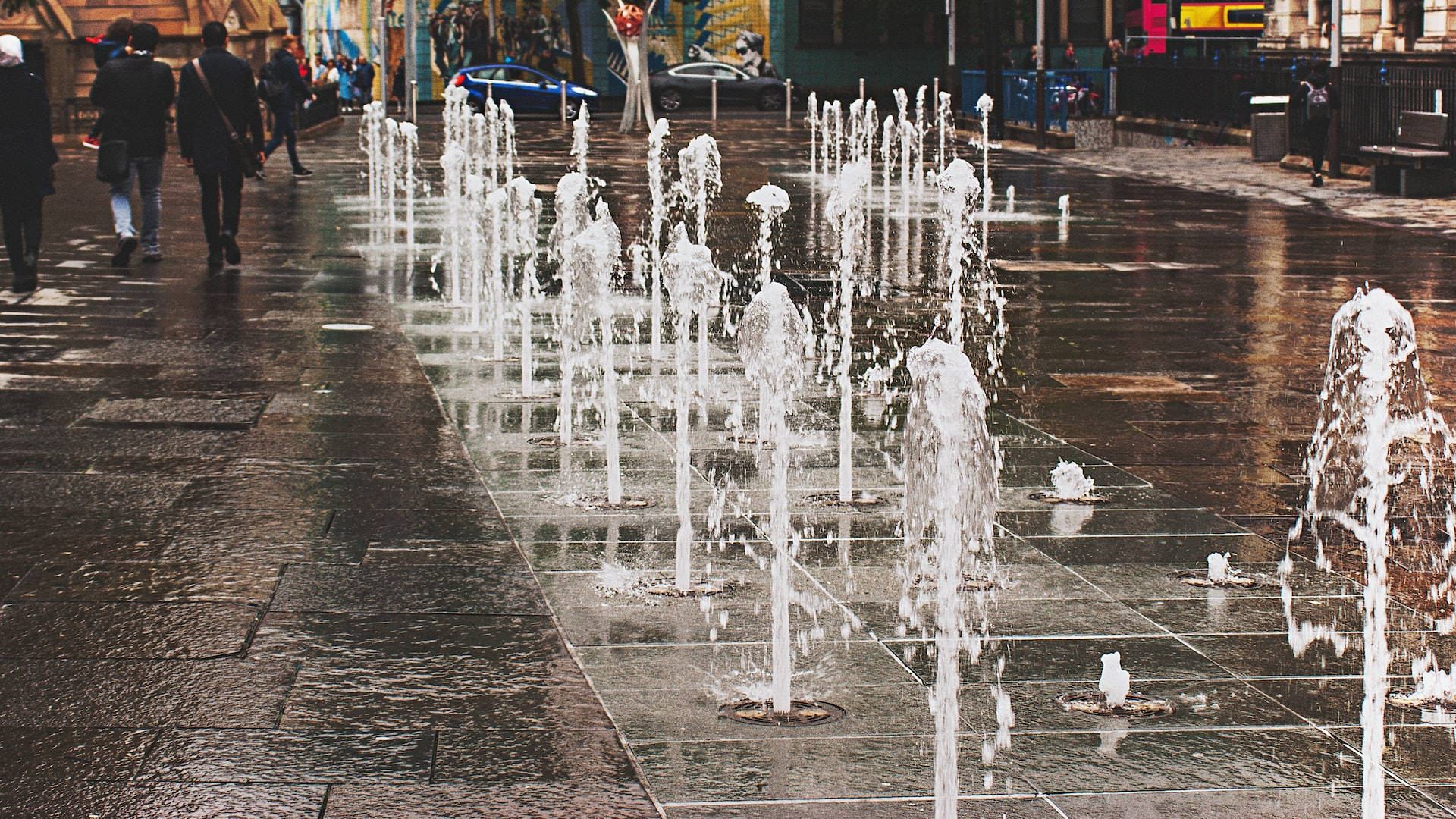 Moving Water Wallpaper