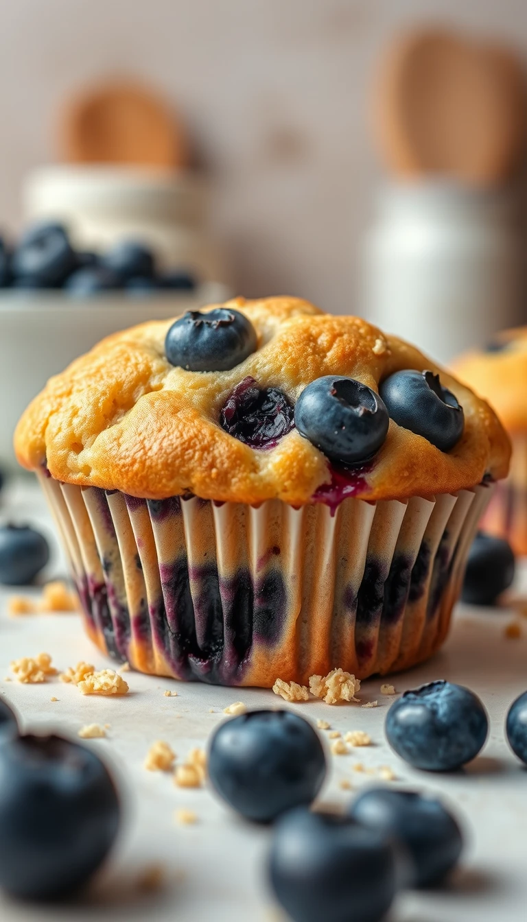 Blueberry Muffin Wallpaper