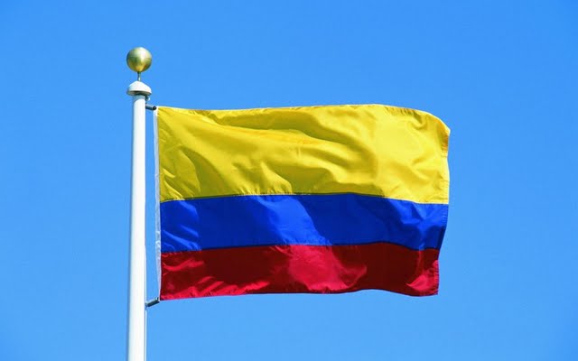 High Resolution Colombia Flag Desktop Laptop Wallaper Listed In