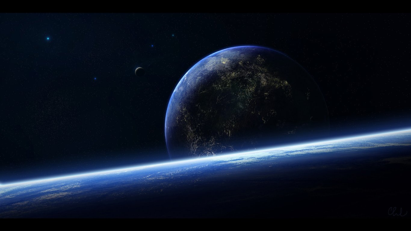 The HD background image of the earth 1366x768 hd Nature wallpaper