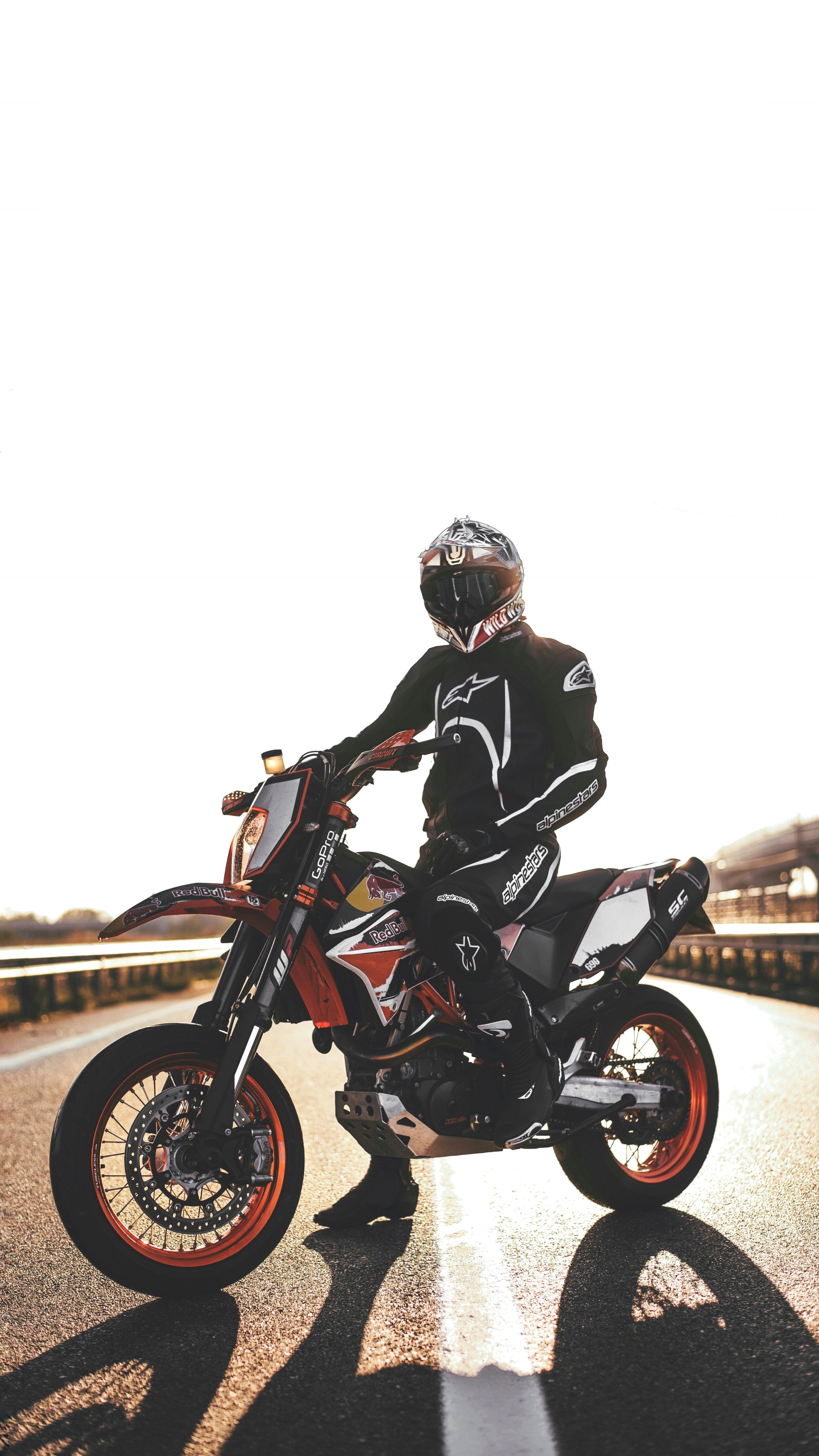 Wallpaper Supermoto Motocross Motorsport Motorcycle Helmet