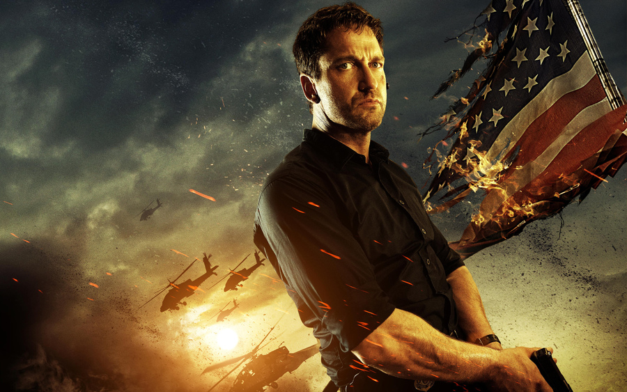 Gerard Butler In Olympus Has Fallen Wallpaper High Definition