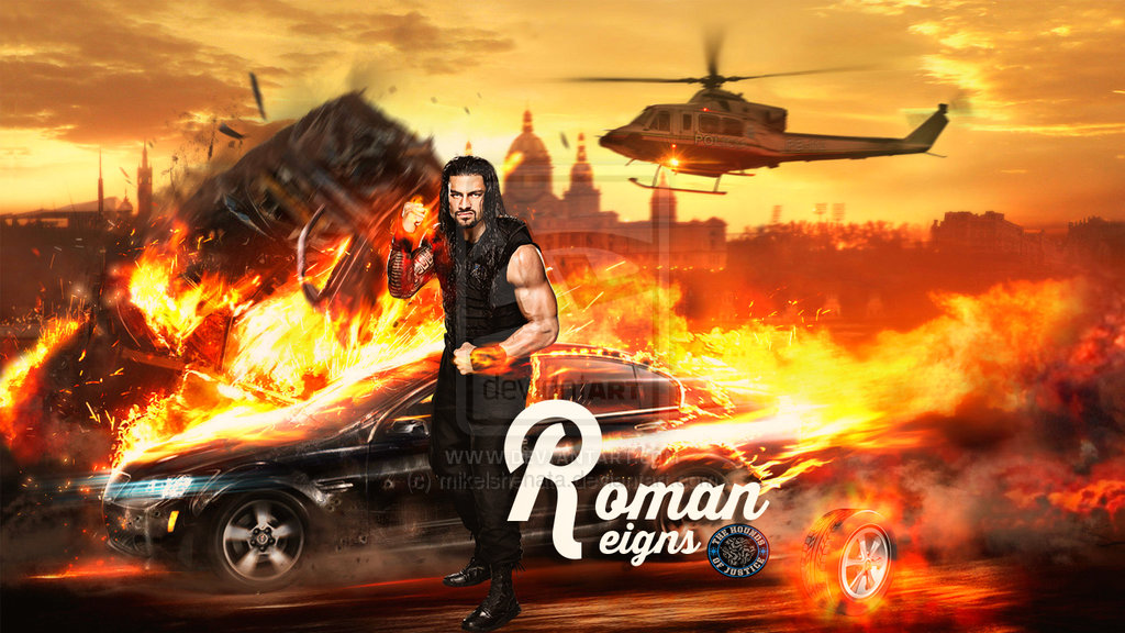 Roman Reigns New Wallpaper By Mikelshehata