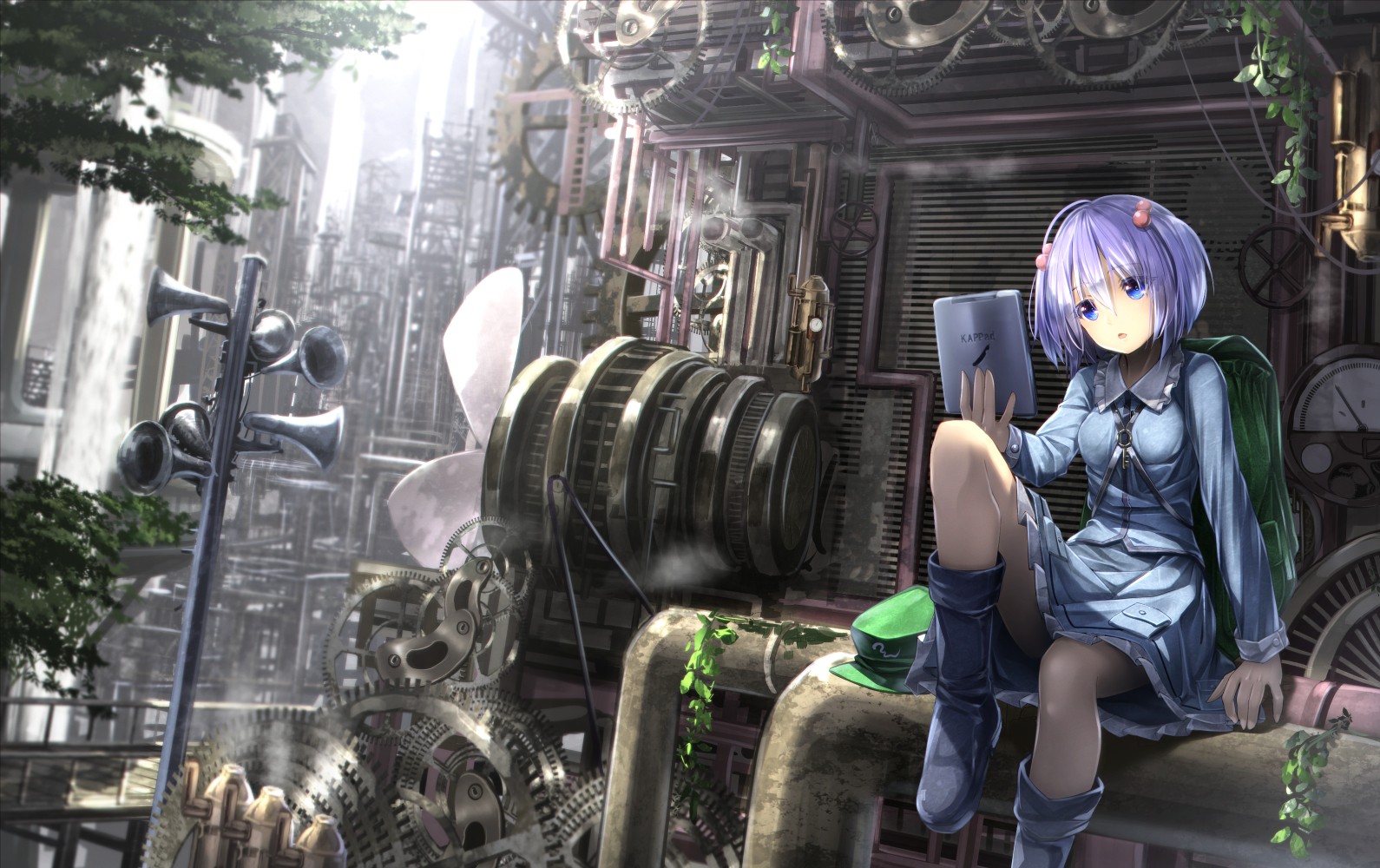 Industrial Kawashiro Nitori Gears Touhou