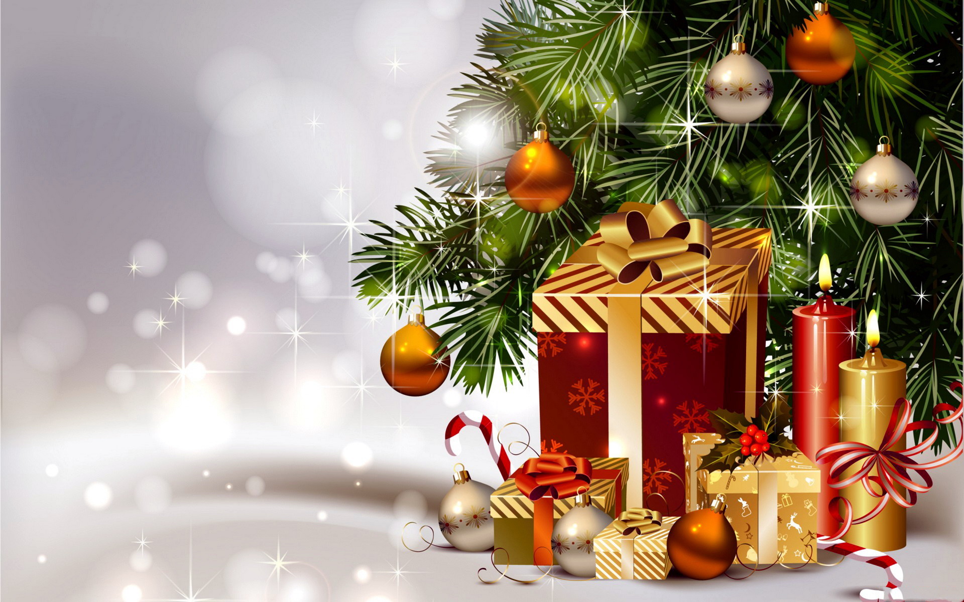 Christmas Wallpaper For Widescreen Puter Image