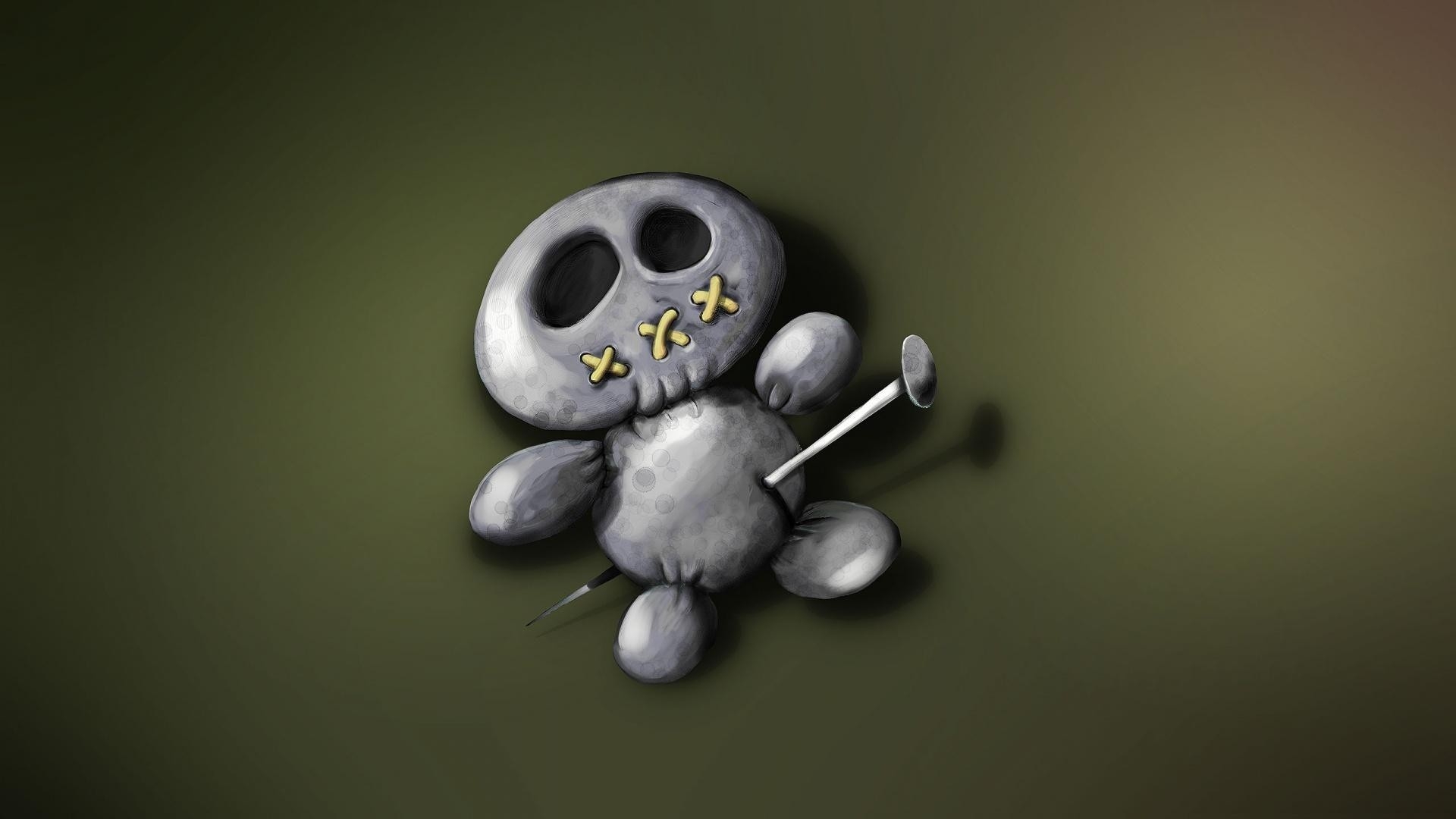 Wallpaper Voodoo Doll Toy Scary Full HD 1080p