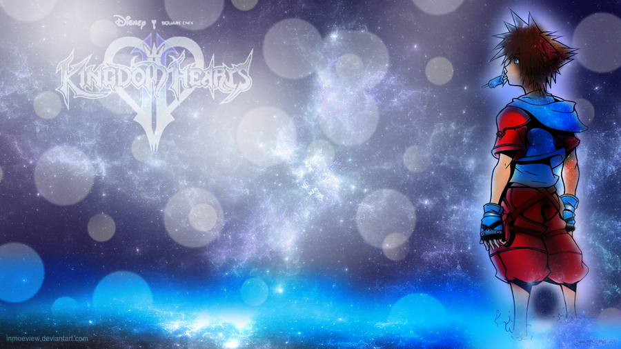 Gazing At The Stars Kingdom Hearts Wallpaper By Inmoe On
