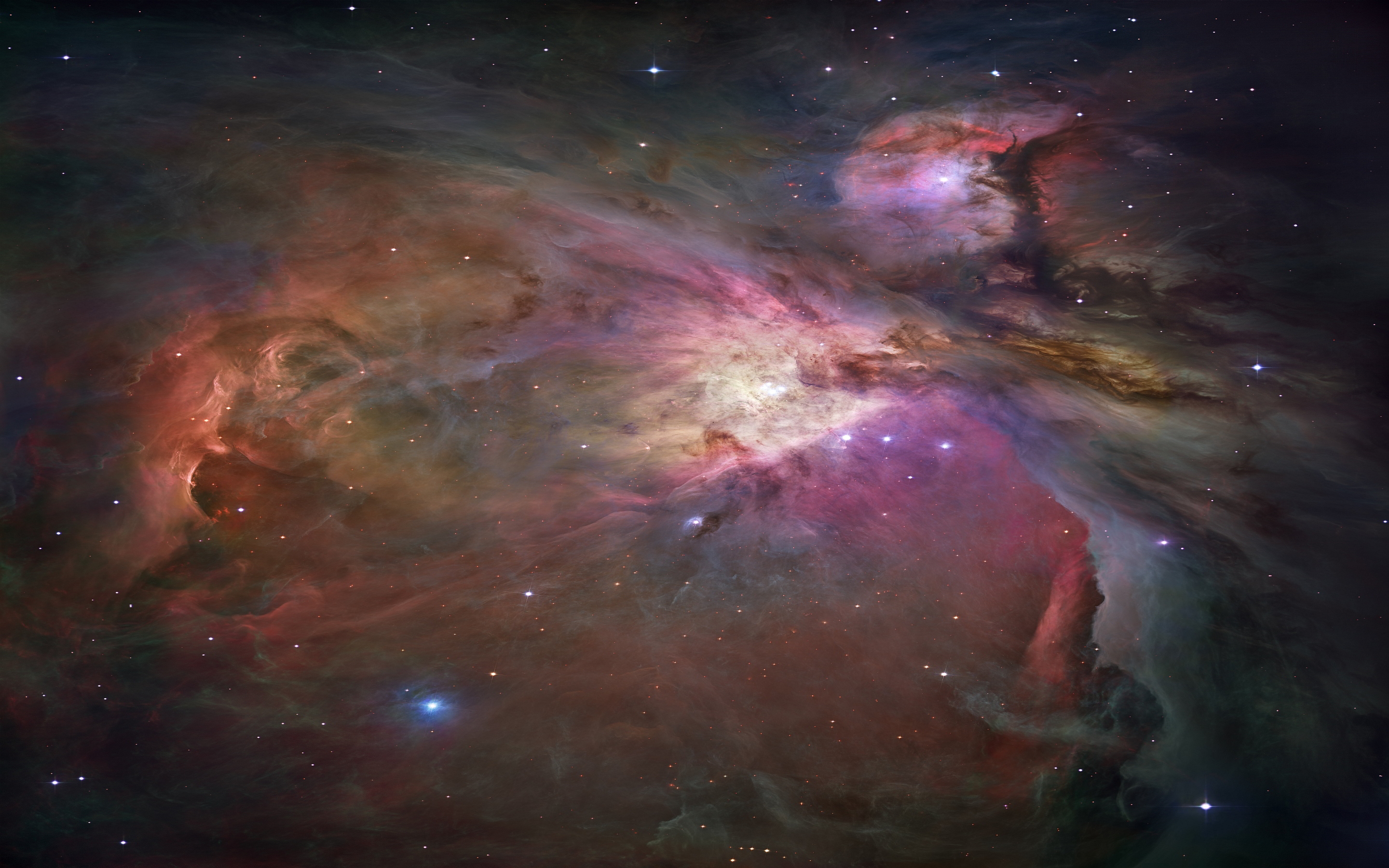 Widescreen Nebula Desktop Wallpaper