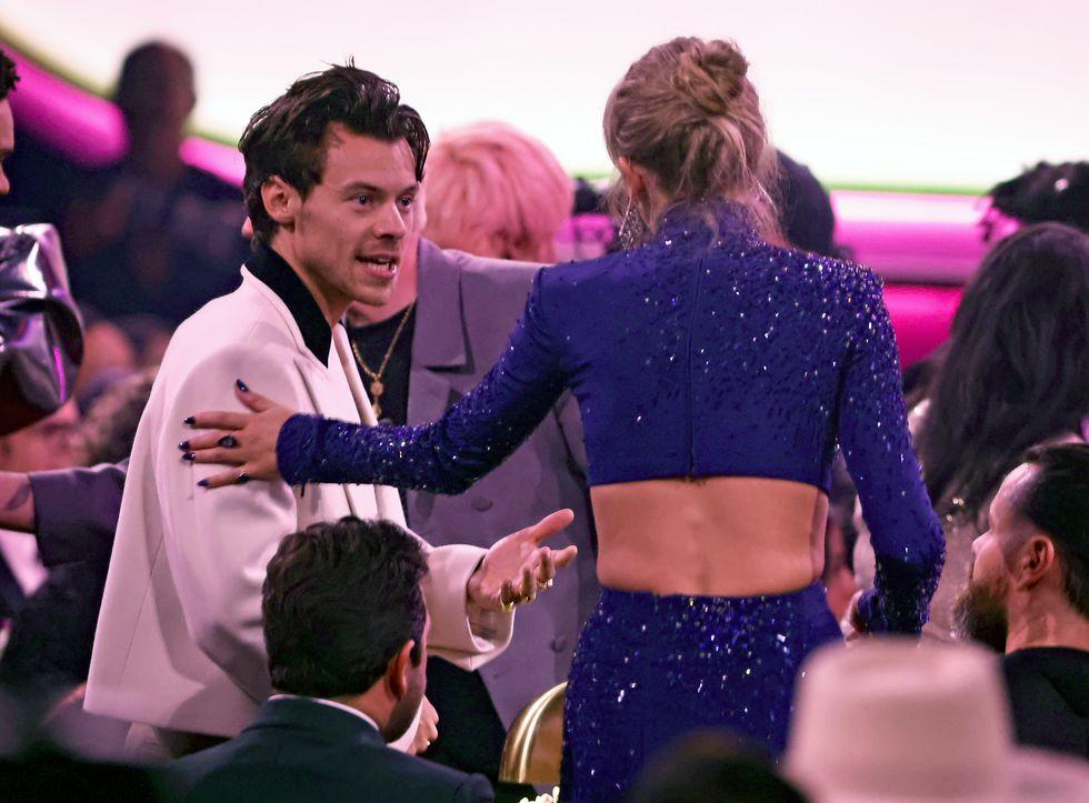 Taylor Swift Shows Support For Harry Styles At The Grammys