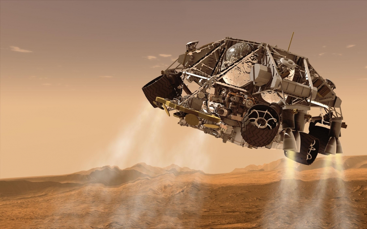 Mars Nasa Spaceships Rover Curiosity Wallpaper