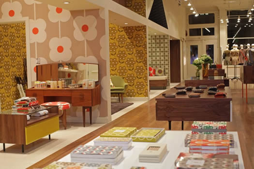 Orla Kiely Store In Nyc Abacus Wallpaper