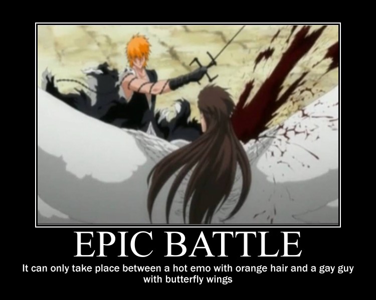 Epic Anime Fight Wallpaper Bleach epic battle by