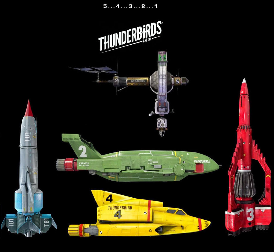 Thunderbirds Are Go The New By Doctorwhoone On