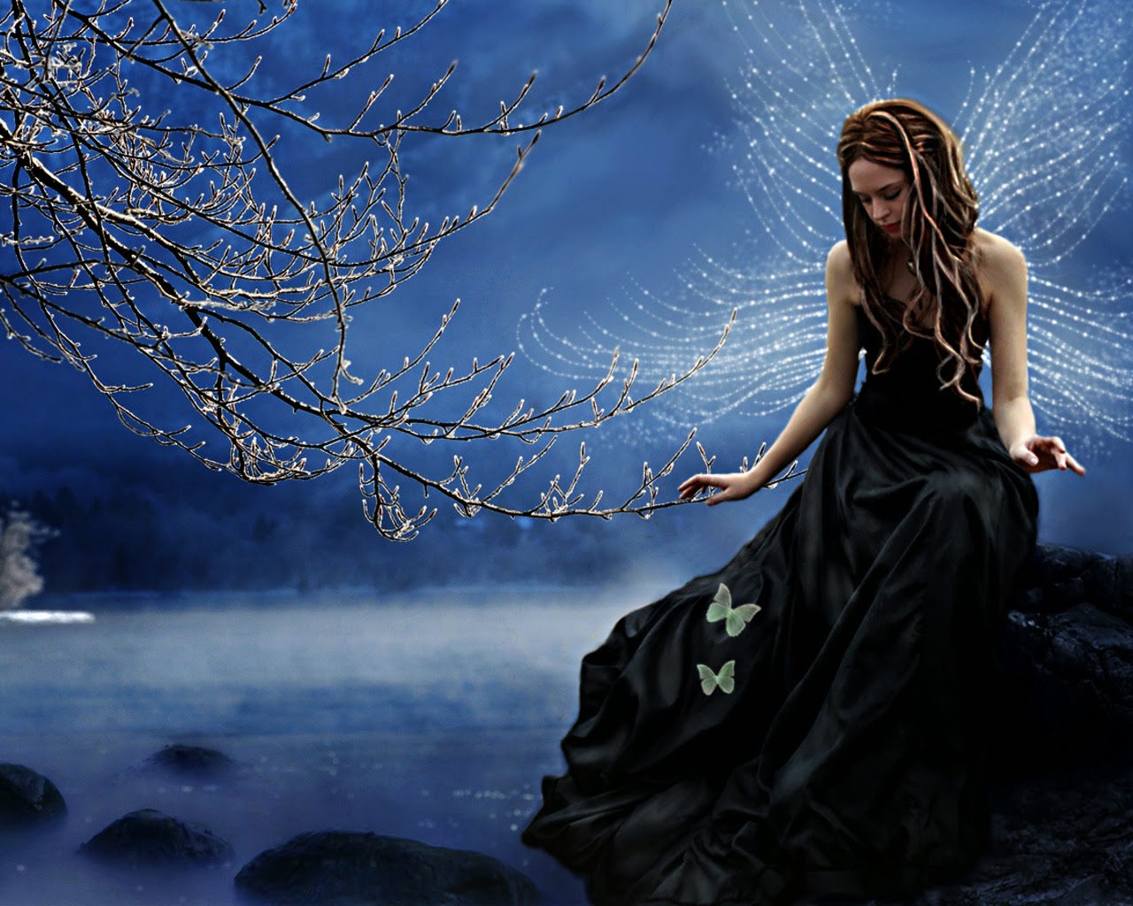 Beautiful Fantasy Fairy HD Wallpaper Deep