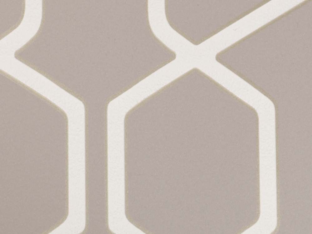 Grey And White Geometric Wallpaper The augustus smoke geometric