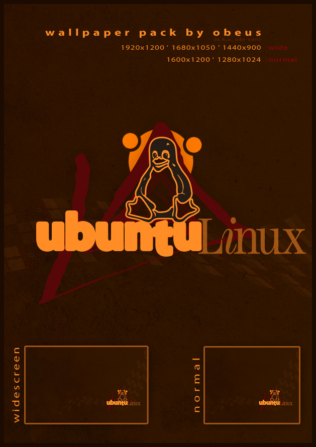 Ubuntu Linux Wallpaper Pack By Obi S4n