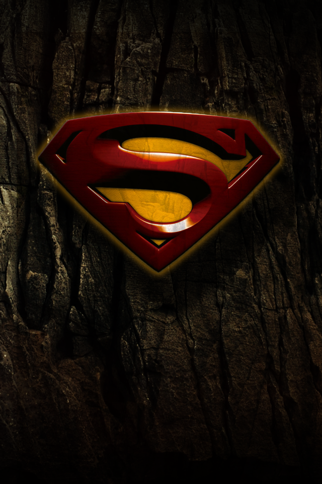 Superman Logo iPhone 4s Wallpaper Download iPhone Wallpapers iPad