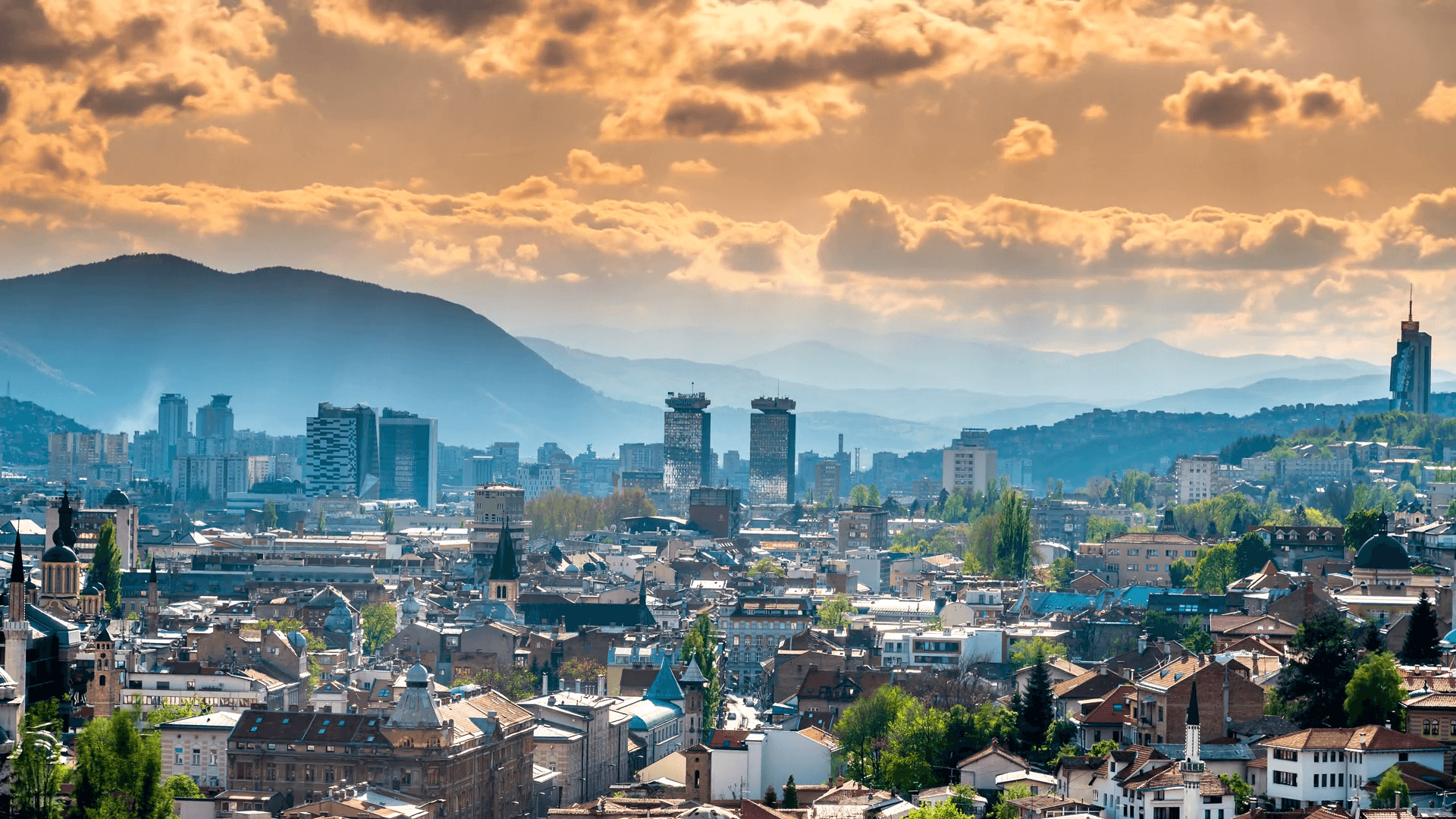 Sarajevo HD Wallpaper Top Background