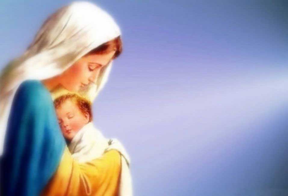 Mother Mary Desktop Wallpaper Christian