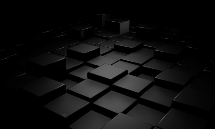 Shapes Visualization Cubes Abstraction Figures Black Background